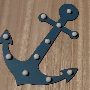 Light-up anchor plaques